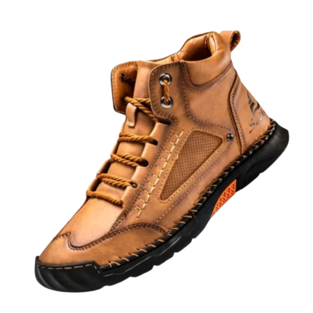 Savrani - Vysoké kožené boty