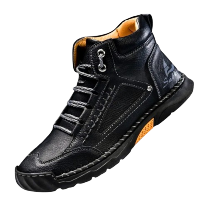 Savrani - Vysoké kožené boty