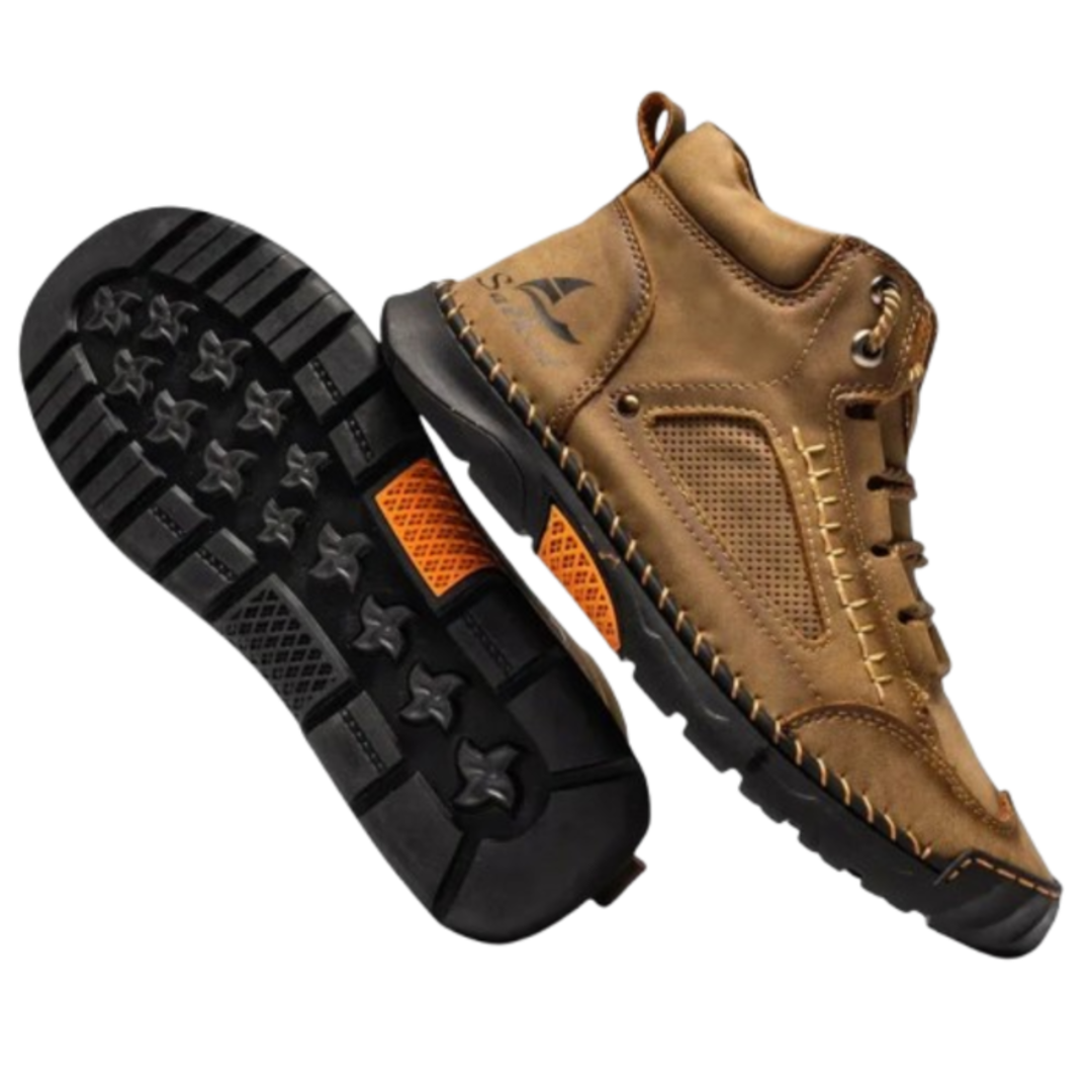 Savrani - Vysoké kožené boty